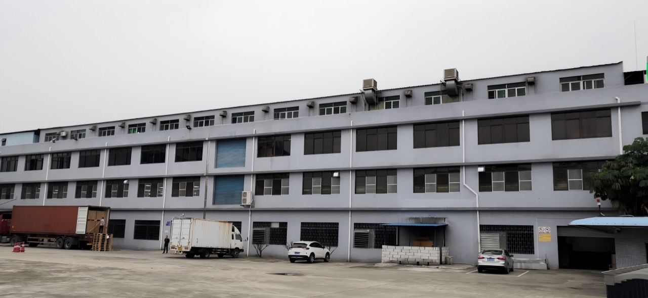 Factory loading and dispatch area